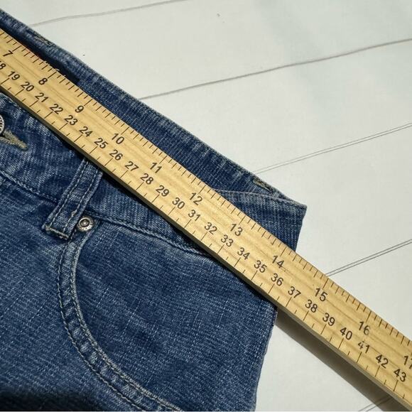 Aeropostale Light Wash Stretch Denim Jean LongModest Skirt Women’s Size Small‎ - Picture 4 of 5